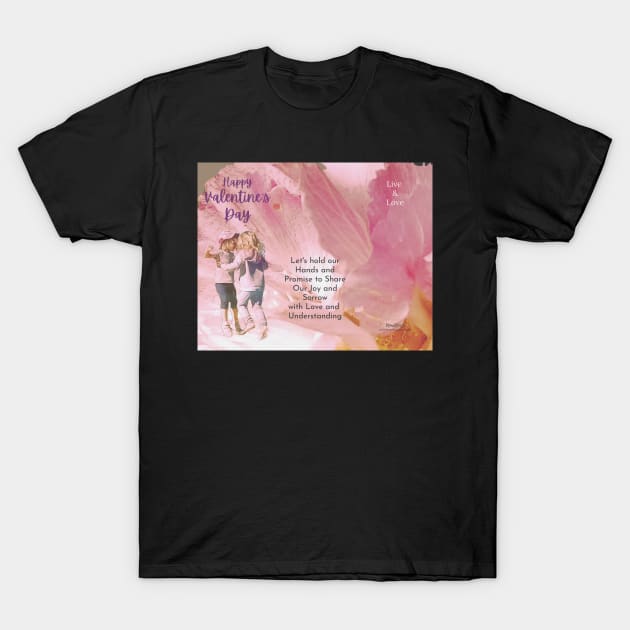 Happy Valentine Day T-Shirt by mindprintz